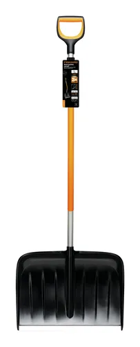 Fiskars Schneeräumer curved X-series