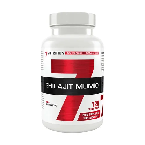 7Nutrition Shilajit Mumio-Extrakt 400mg 120 vcaps