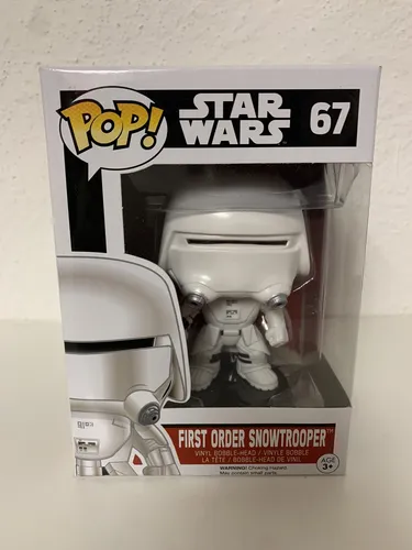 Funko POP! Star Wars 67 First Order Snowtrooper Spielen Sammeln Actionfigur