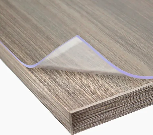 Aylo PVC Werkbank Schutzauflage Transparent 2 mm Werkstatt Werktisch Schutzfolie, Länge:Musterstück, Breite:Musterstück