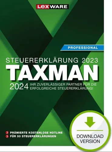 TAXMAN professional 2024 von Lexware
