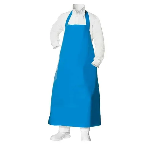 Metzgerschürze waschbar 110cm - Gummischürze für Metzger und Köche - Sonstige Arbeitskleidung, strapazierfähig und leicht zu reinigen, ideal für den Einsatz in der Gastronomie und Lebensmittelverarbeitung.