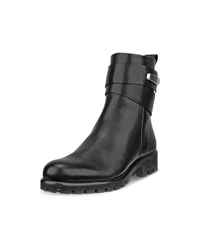ECCO Modtray Stiefel EU 36 – Elegante Stiefel mit seitlichem Reißverschluss - Hochwertige Stiefel mit Leder- und Textilfutter, einzigartigem Metallornament und praktischem Zugtab für einfachen Einstieg. Perfekt für stilvolle Outfits.