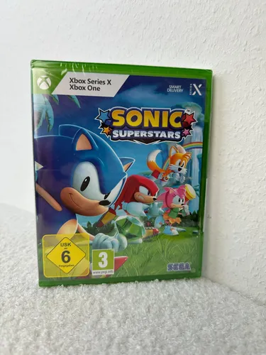 Sonic Superstars - [Xbox Series X] - Action-Plattformspiel für bis zu 4 Spieler, entdecke die Northstar Islands mit Sonic, Tails, Knuckles und Amy Rose und nutze die Kräfte der Chaos Emeralds für neue Abenteuer.