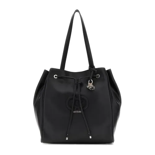 GUESS Calebra Drawstring Tote Black von GUESS