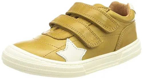 bisgaard kae Sneaker für Jungen - Hochwertiger Sneaker aus atmungsaktivem, chromfreiem Leder für gesunde Kinderfüße. Mit verstärkter Zehenkappe und flexibler, rutschfester Sohle für optimalen Komfort bei allen Aktivitäten.