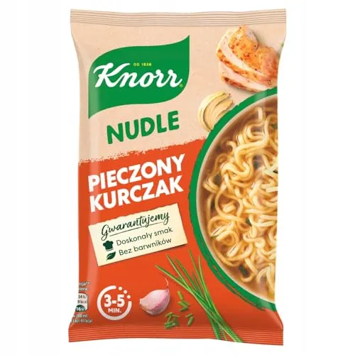 Zupa błyskawiczna Knorr Nudle 61g pieczony kurczak