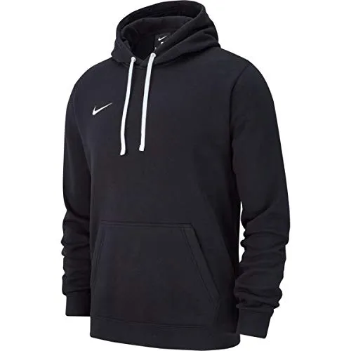 Nike Herren Hoodie Club 19, Black/Black/White/White, M, AR3239-010