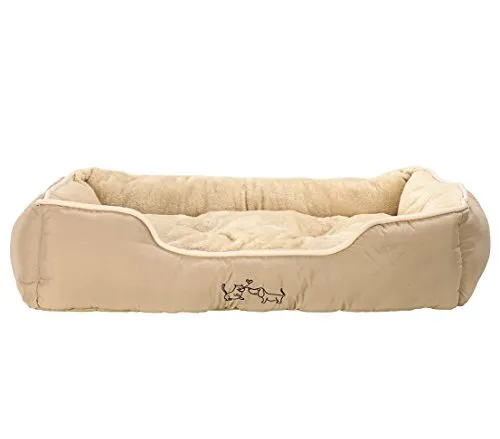 Dehner Lieblinge Hundebett und Katzenbett Sammy in beige von DEHN