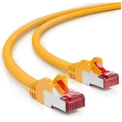 Netzwerkkabel Gelb von deleyCON