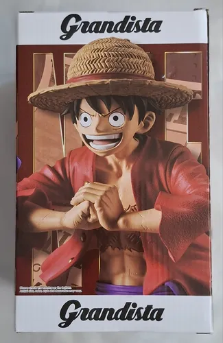 Banpresto Statue Monkey D. Luffy Lächelnd 21 cm - Model Statue von Monkey D. Luffy, 21 cm hoch, aus hochwertigem Material. Perfekt als Geschenk und zur Förderung von Spiel und Fantasie.