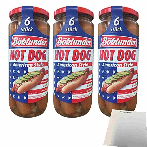 Böklunder Hot Dog Würstchen in Eigenhaut 3er Pack