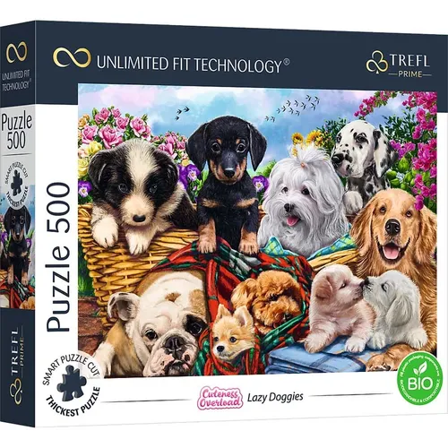 Trefl Trefl – Puzzles – 500 UFT“ – Lazy dogs_FSC Mix 70 %“