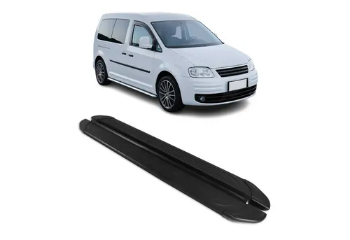 OMAC Kfz-Schmutzfänger Trittbretter für VW Caddy Maxi 2003-2020 - Robuste 2-tlg. Aluminium Trittbretter für VW Caddy Maxi, rutschfest und langlebig. Sie bieten sicheren Zugang und schützen die Karosserie vor Schäden. Ideal für Familien und den täglichen Einsatz.