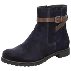 Ara Stiefelette 39517-02, Schwarz, Damen - Wanderschuhe mit coolem Design und bequemem Reißverschluss. Flauschiges Innenfutter und Wechselfußbett für höchsten Komfort – ideal für jede Gelegenheit!