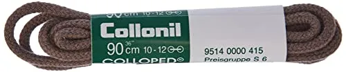 Collonil Schnürsenkel Runde 3 mm Dicke Kordel Durable 60 cm Mittelbraun