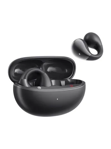 QCY Crossky Clip T33 Headphones (black) - Kopfhörer mit 10.8 mm Transducer-Durchmesser und Bluetooth 5.4 für eine erstklassige Klangqualität und stabile Verbindung.