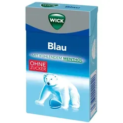Wick Blau Menthol Bonbons ohne Zucker Clickbox