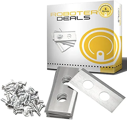 Longlife Messer, Ersatz-Klingen 30 Stk. mit Schrauben für alle Worx Landroid Rasenmähroboter Modelle. 100% passend, geprüft durch unsere Roboter Werkstatt.