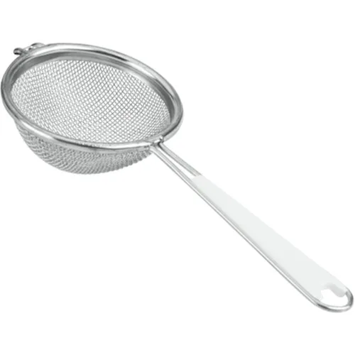 Metaltex Küchensieb fein 7 cm Aluminium mit Griffeinlage