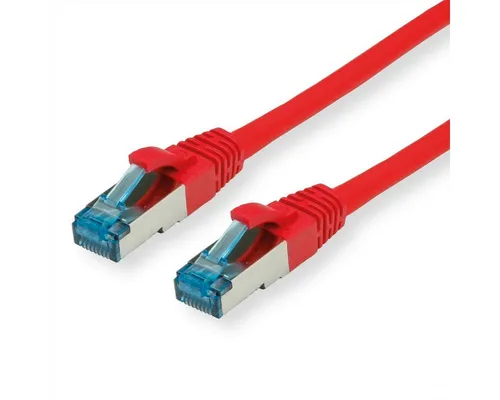 VALUE Patchkabel Cat.6A (Class EA) S/FTP (PiMF), LSOH LAN-Kabel, RJ-45 Männlich (Stecker), RJ-45 Männlich (Stecker) (15.0 cm)