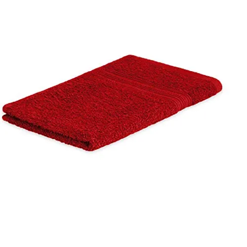 EXKLUSIV HEIMTEXTIL Frottier Handtücher Gästehandtuch 30 x 50 cm Rot 500 g