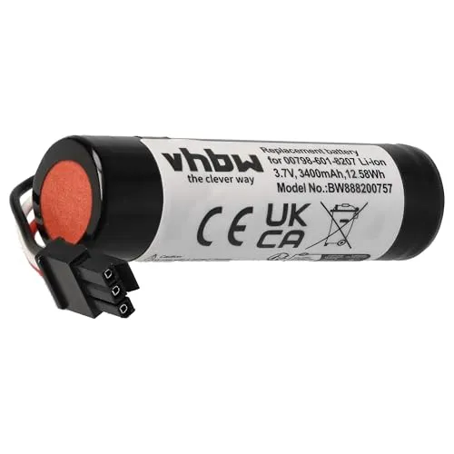 vhbw Akku kompatibel mit Logitech UE Boom 2, 2 Ultimate Lautsprecher Boxen Speaker (3400 mAh, 3,7 V, Li-Ion)