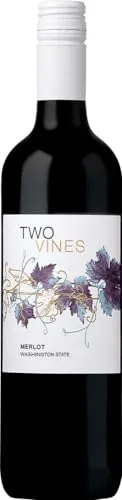 Two Vines Merlot Washington State Columbia Crest Wein trocken (1 x 0.75 l)