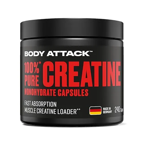 Produktbild Body Attack 100% Pure Creatine Caps