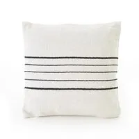 Andiamo Kissen Malena D369 Schwarz-Weiß  40 cm x 40 cm in weiß von Andiamo