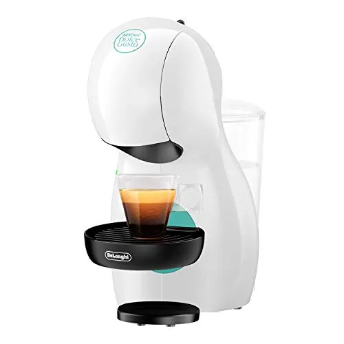 De'Longhi Nescafé Dolce Gusto Piccolo XS EDG 210.W Kapselmaschine (für heiße und kalte Getränke, 15 bar Pumpendruck, manuelle Wasserdosierung), 0,8l, weiß