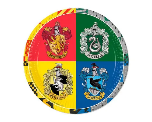 Procos Pappteller Pappteller 'Harry Potter', Ø23cm/8Stk.