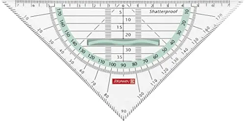 BRUNNEN Geometrie-Dreieck Colour Code 16 cm Mint
