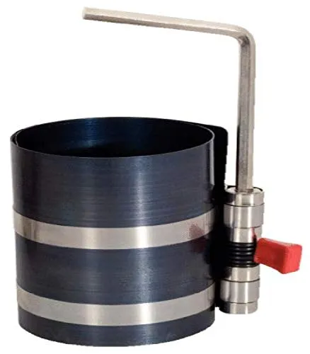 KS Tools 150.1143 Kolbenring-Spannband - Bit-Treiber-Schraubendreheraufsätze, ideal zum Vorspannen der Kolbenringe mit stufenloser Einstellung für präzises Arbeiten.