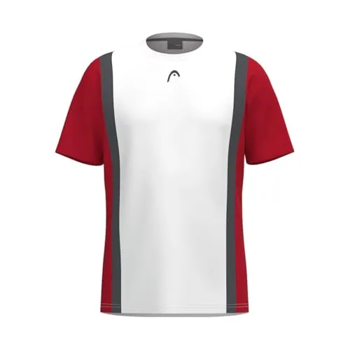 HEAD Club 25 TECH T-Shirt Men, red/White