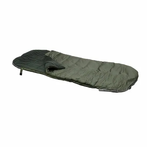 Prologic Element Thermo Daddy Sleeping Bag 5 Season - Schlafsack für Angler - Ideal für Karpfenangeln, bietet Komfort bei extremen Temperaturen mit großzügigen Maßen von 215x105 cm.
