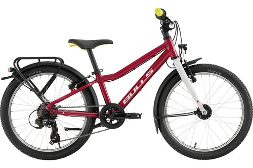 Bulls Kinderfahrrad Bulls Tokee Street 20'' 7-Gang outer rot 2026, 7 Gang SHIMANO Tourney RD-TY300, Kettenschaltung