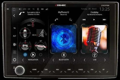 ZENEC Z-E3776 Naviceiver, 9 Zoll, für FIAT Ducato