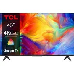 TCL P735 109,2 cm (43 Zoll) 4K Ultra HD Smart-TV WLAN Schwarz - Schwarz