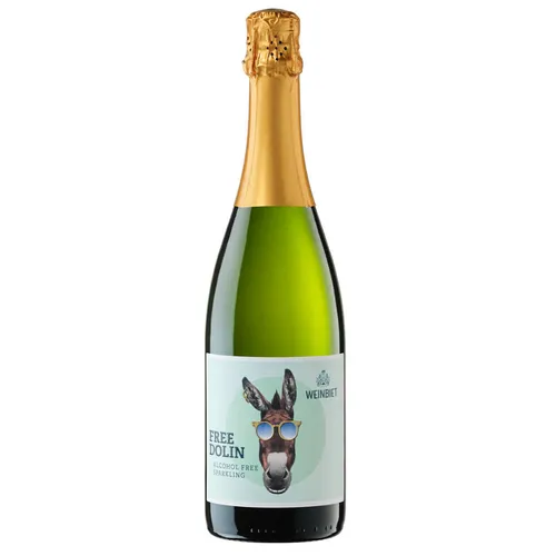 Weinbiet FreeDolin alkohlfreier Sekt spritzig süß und fruchtig 750ml