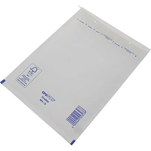 aroFOL Luftpolstertaschen Nr. 4, 180x265 mm - 100 Stück - Verpackung & Versand: Polsterumschläge, sichere Versandlösung mit robustem Luftpolster für optimalen Schutz Ihrer Sendungen.