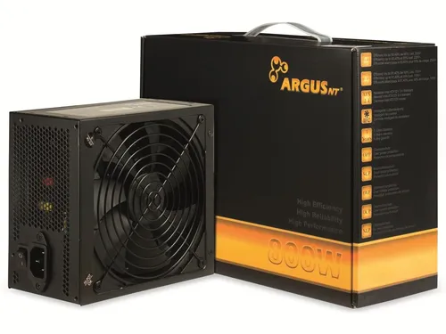 Argus GPS-800 Netzteil, 800 W, 80+ Gold - Hochwertiges Netzteil mit 80PLUS Gold-Zertifizierung (bis zu 92,9% Effizienz) und intelligenter Lüftersteuerung für leisen Betrieb. Ideal für leistungsstarke Systeme.