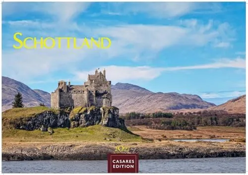 Schottland Kalender 2027 - Fotokalender für Liebhaber - Wandkalender 35x50cm mit beeindruckenden Schottland-Motiven. Hochwertige Spiralbindung und 14 Seiten für eine stilvolle Raumgestaltung.