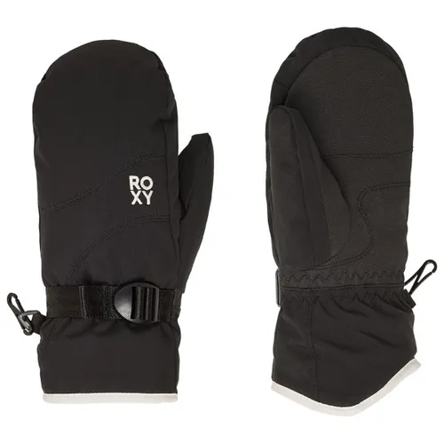 Roxy - Mädchen Jetty Solid Handschuhe - Unisex M schwarz - Stylische und wasserdichte Handschuhe in Schwarz, Größe M. Ideal für Alltag und Ski, mit umweltfreundlicher DWR-Imprägnierung. Entdecken Sie weitere Roxy Produkte im Bergfreunde.de Online-Shop!