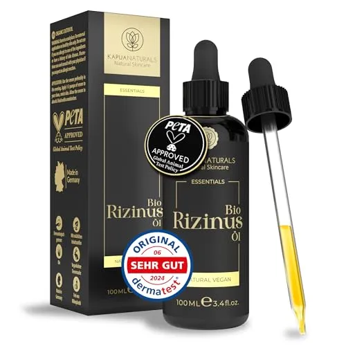 Rizinusöl Kaltgepresst Bio -100 ml