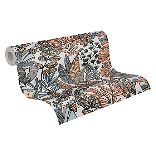 Tapeten Orange von A.S. Création