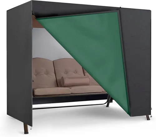 PlaneEasy.® Gartenmöbel-Schutzhülle - Sitzgruppen-Schutzhüllen für 2-, 3- und 4-Sitzer Hollywoodschaukeln, wasserfest, winddicht und UV-beständig - schützt vor Witterungseinflüssen und verlängert die Lebensdauer Ihrer Schaukel.