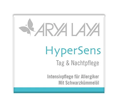 ARYA LAYA HyperSens Tag & Nachtpflege | Intensivpflege speziell für Allergiker| beruhigt, spendet Feuchtigkeit & unterstützt die natürliche Regeneration der Haut | 50 ml