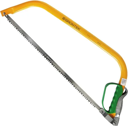 Produktbild GRÜNTEK Bügelsäge Holzsäge MARLIN 610 mm Aggressive Cut Comfort-Handsäge Gartensäge, für frische Äste und nasses Holz, ideal für Garten und Forstarbeiten