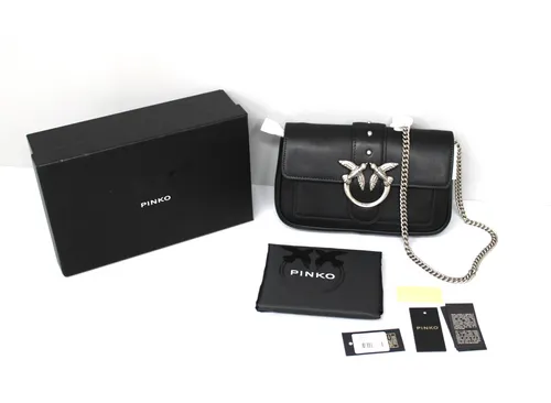 Pinko Damentaschen 100061-A0F1 - Elegante Umhängetasche in Schwarz - Umhängetaschen aus hochwertigem Synthetik, stilvolles Design und ideal für jeden Anlass.